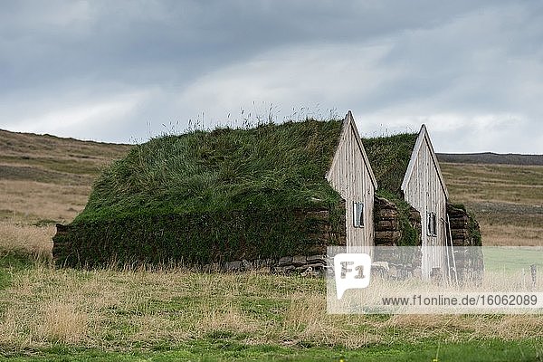 Torfhäuser  Lýtingsstaðir  bei Varmahlíð  Island  Europa