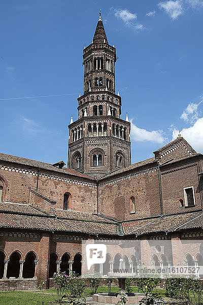 Italien  Lombardei  Mailand  Abtei Chiaravalle