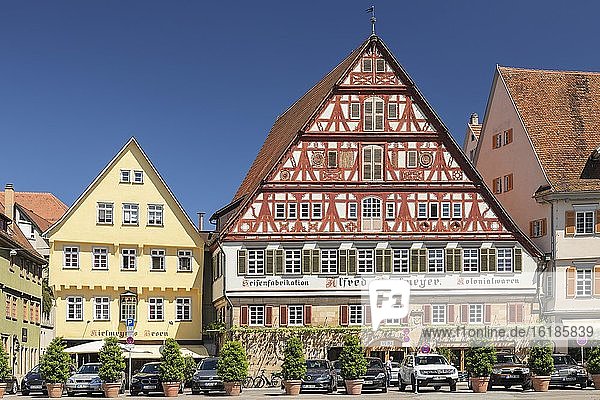 Kielmeyerhaus am Marktplatz  Eßlingen  Baden-Württemberg  Deutschland  Europa