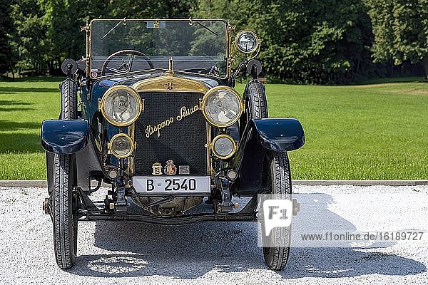 Oldtimer Hispano-Suiza T16  Baujahr 1917  blau  Österreich  Europa