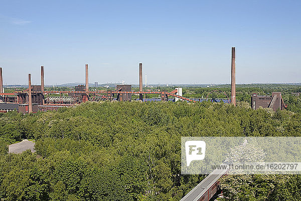 Industriekomplex der Zeche Zollverein  Essen  Ruhrgebiet  Deutschland