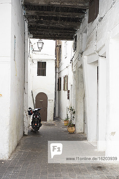 Enge Straße  Casablanca  Marokko