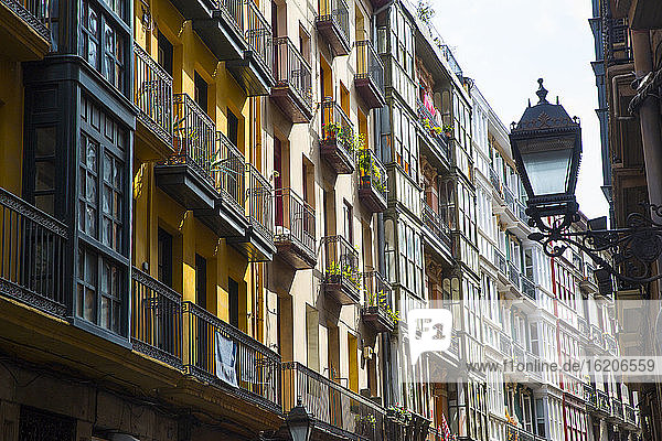 Altstadt von Bilba Casco Viejo  Bilba  Spanien