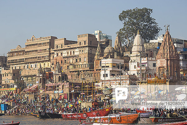Varanasi  Uttar Pradesh  Indien  Asien