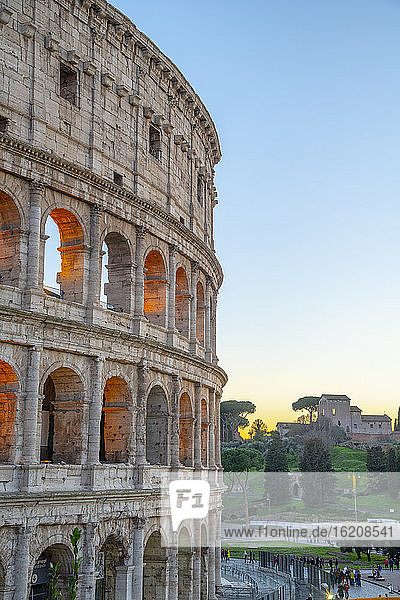 Kolosseum  UNESCO-Weltkulturerbe  Rom  Latium  Italien  Europa