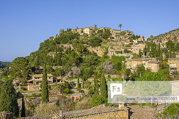 Spanien  Mallorca  Deia  Bergdorf in der Serra de Tramuntana