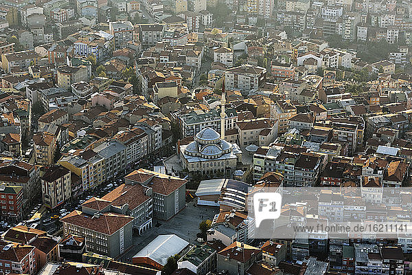 Europe  Turkey  Istanbul  View of financial district