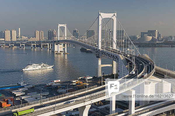 Japan  Tokio  Odaiba  Regenbogenbrücke