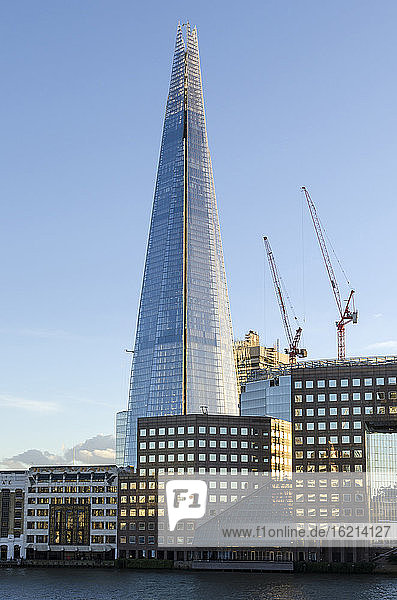 Vereinigtes Königreich  London  Ansicht des Shard-Wolkenkratzers