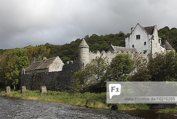 Irland  Connacht  Grafschaft Leitrim  Ansicht von Parke's Castle
