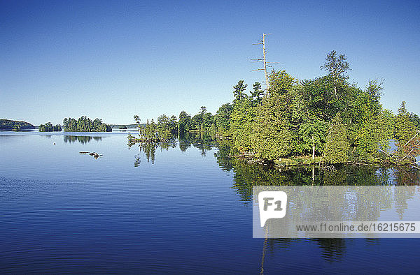 Lower Buckhorn Lake  Kawartha Lake District  Ontario  Kanada