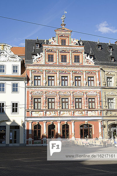 Deutschland  Erfurt  Haus zum Roten Ochsen  historisches Gebäude
