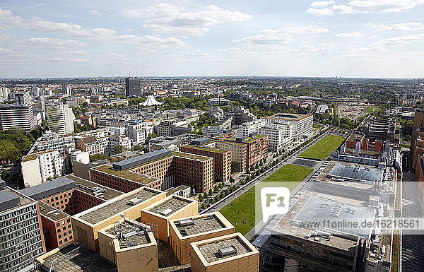 Deutschland  Berlin  Blick vom Potrdamer Platz