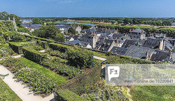 Frankreich  Zentral-Val de Loire  Loir et Cher  Bischöfliche Gärten von Blois