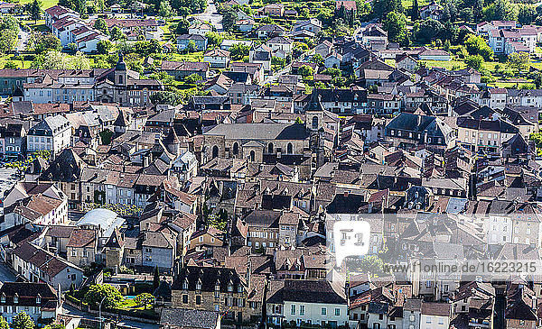 Frankreich  Quercy  Lot  Stadt Saint Cere