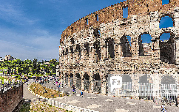 Europa  Italien  Rom  Forum  Kolosseum (1. Jahrhundert  unter den römischen Kaisern Vespasian und Titus)