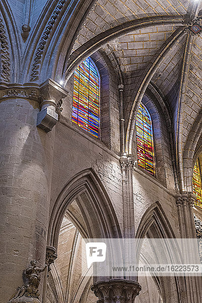 Spanien  Autonome Gemeinschaft Kastilien-La Mancha  Cuenca  Kathedrale St. Maria und St. Julian (12. - 18. Jahrhundert) (UNESCO-Welterbe) (Schönstes Dorf Spaniens)