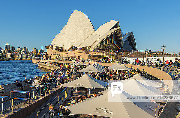 Opernhaus  UNESCO-Weltkulturerbe  Sydney  New South Wales  Australien  Pazifik