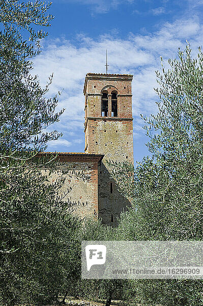 Italien  Toskana  Val d'Orcia  Abtei in Castelmuzio
