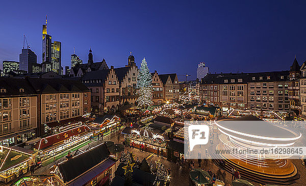 Deutschland  Hessen  Frankfurt  Weihnachtsmarkt