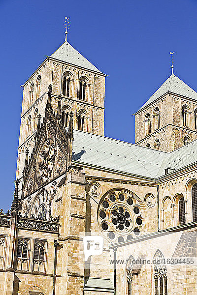 Deutschland  Nordrhein-Westfalen  Münster  Blick auf den Dom