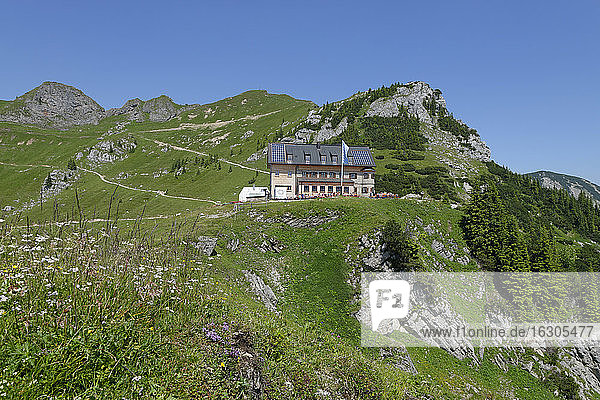Deutschland  Oberbayern  Mangfallgebirge  Rotwandhaus an der Rotwand