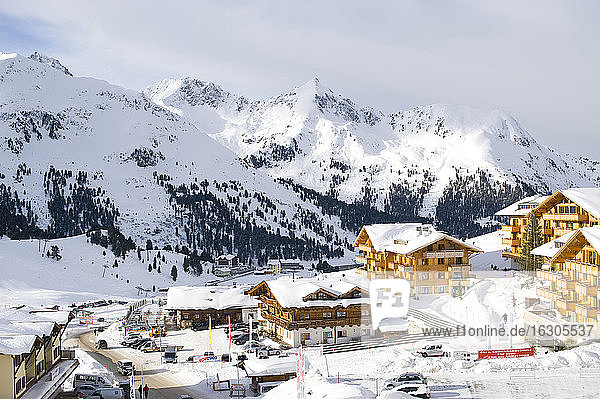 Österreich  Tirol  Kühtai im Winter  Stubaier Alpen  bei Imst
