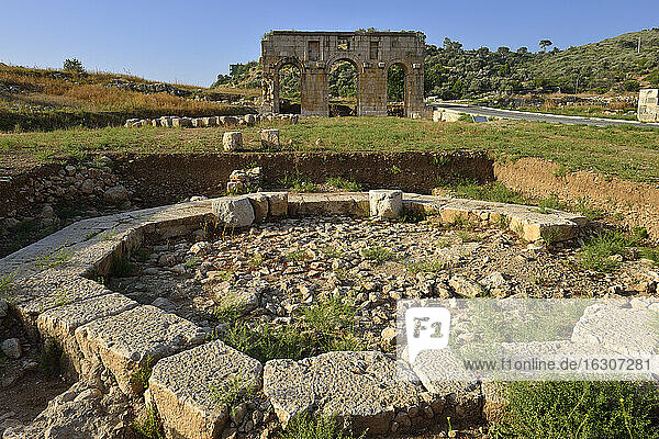 Türkei  Archäologische Stätte von Patara  antikes lykisches Eingangstor