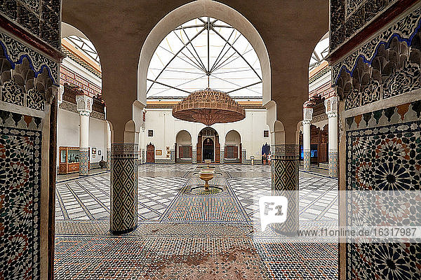 Musée de Marrakech  Marrakesh  Morocco  Africa