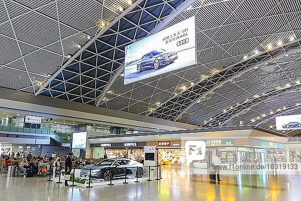 Terminal 2 of Chengdu Shuangliu International Airport (CTU)  Chengdu  China  Asia