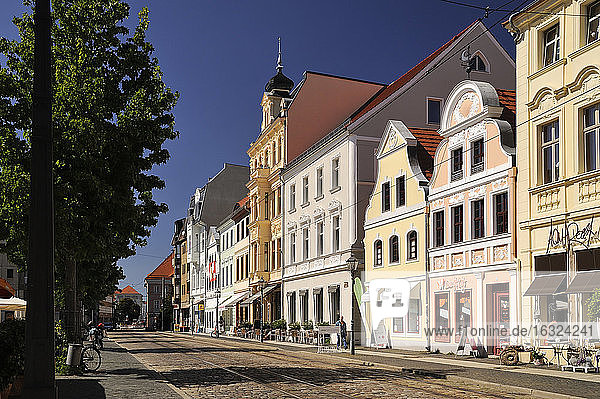 Deutschland  Brandenburg  Cottbus  Historische Gebäude am Altmarkt