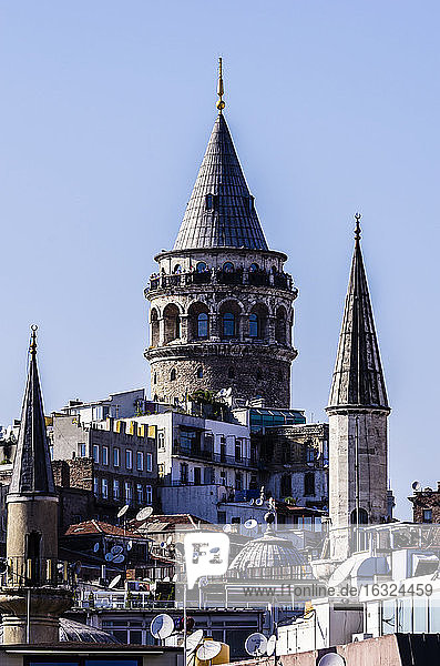 Türkei  Istanbul  Galata-Turm