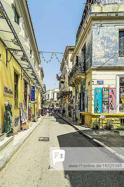 Griechenland  Athen  Einkaufsstraße