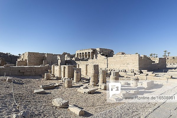 Temple of Hathor  Dendara  Egypt  Africa