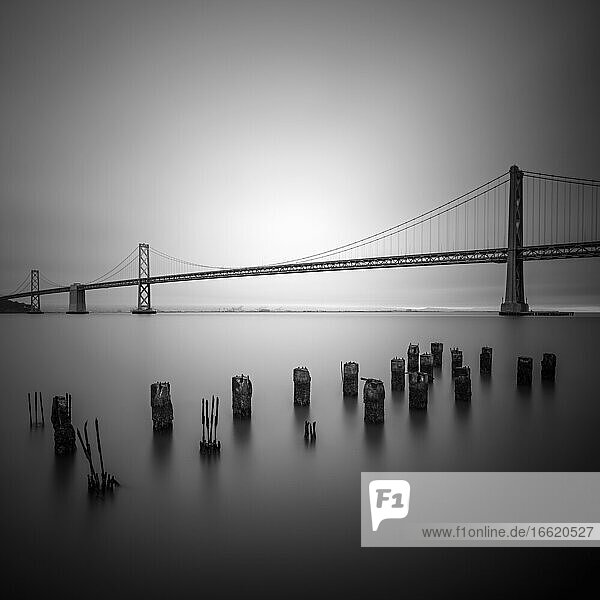 Oakland Bay Bridge in San Francisco  Kalifornien  USA