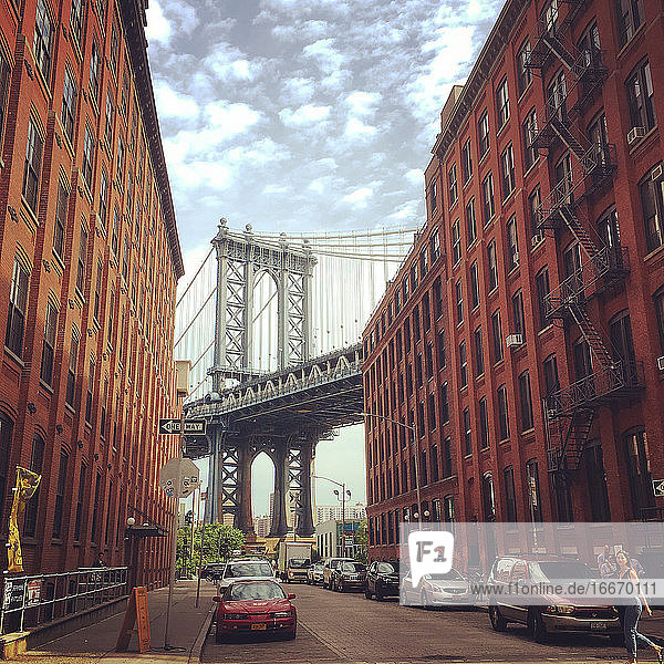 Manhattan Bridge and Dumbo Brooklyn