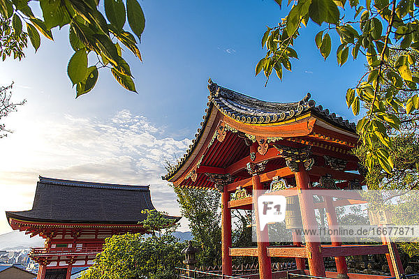 Kiyomizu dera-Tempel in Kyoto
