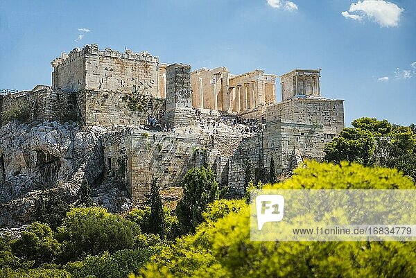 Akropolis  Athen  Region Attika  Griechenland  UNESCO-Weltkulturerbe