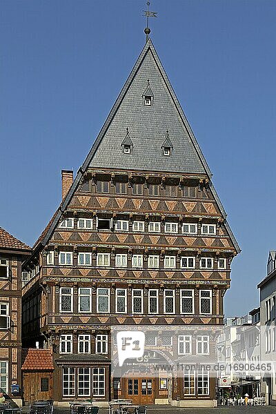 Knochenhaueramtshaus von 1529  Marktplatz  Hildesheim  Niedersachsen  Deutschland  Europa