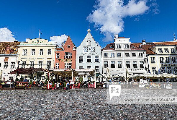 Rathausplatz  Tallinn  Estland  Europa