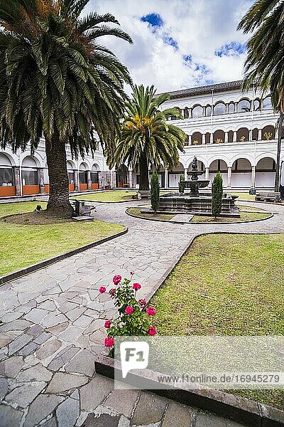 St Agustine Monastery  Historic Centre of the City of Quito  Pichincha Province  Ecuador  South America