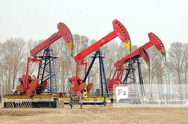 Daqing Ölfeld  um die 2020 Tonnen Öl-Äquivalent in 40 Millionen startete den Sprint