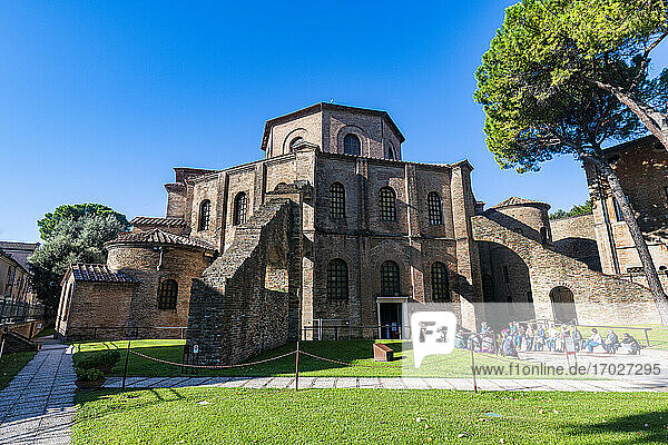 Basilica di San Vitale  UNESCO-Weltkulturerbe  Ravenna  Emilia-Romagna  Italien  Europa