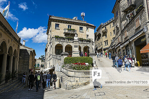 Historisches Zentrum  UNESCO-Weltkulturerbe  San Marino  Europa