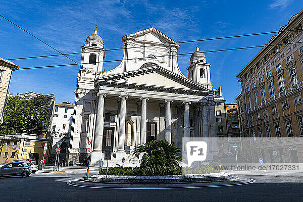 Basilica della Santissima Annunziata del Vastato  Genoa  Liguria  Italy  Europe