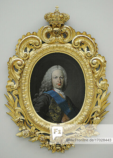 Ferdinand VI. (1713-1759). König von Spanien (1746-1759). Porträt von Louis Michel Van Loo (1707-1771)  1750-1758. Königliche Akademie der Schönen Künste San Fernando. Madrid. Spanien.