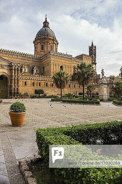Palermo Cathedral (Duomo di Palermo) in Sicily  Italy  Europe. This is a photo of Palermo Cathedral (Duomo di Palermo)  Sicily  Italy  Europe