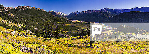 Tal bei El Chalten  der Wanderhauptstadt Patagoniens   Argentinien