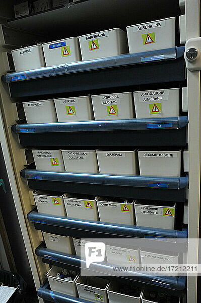 Medizinische Intensivstation covid-19