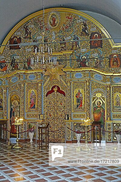 Maria-Entschlafens-Kathedrale  Kiewer Höhlenkloster oder Heiliges Mariä-Himmelfahrt-Kloster  Kiew  Ukraine  Europa